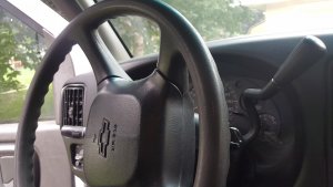 locked steering column